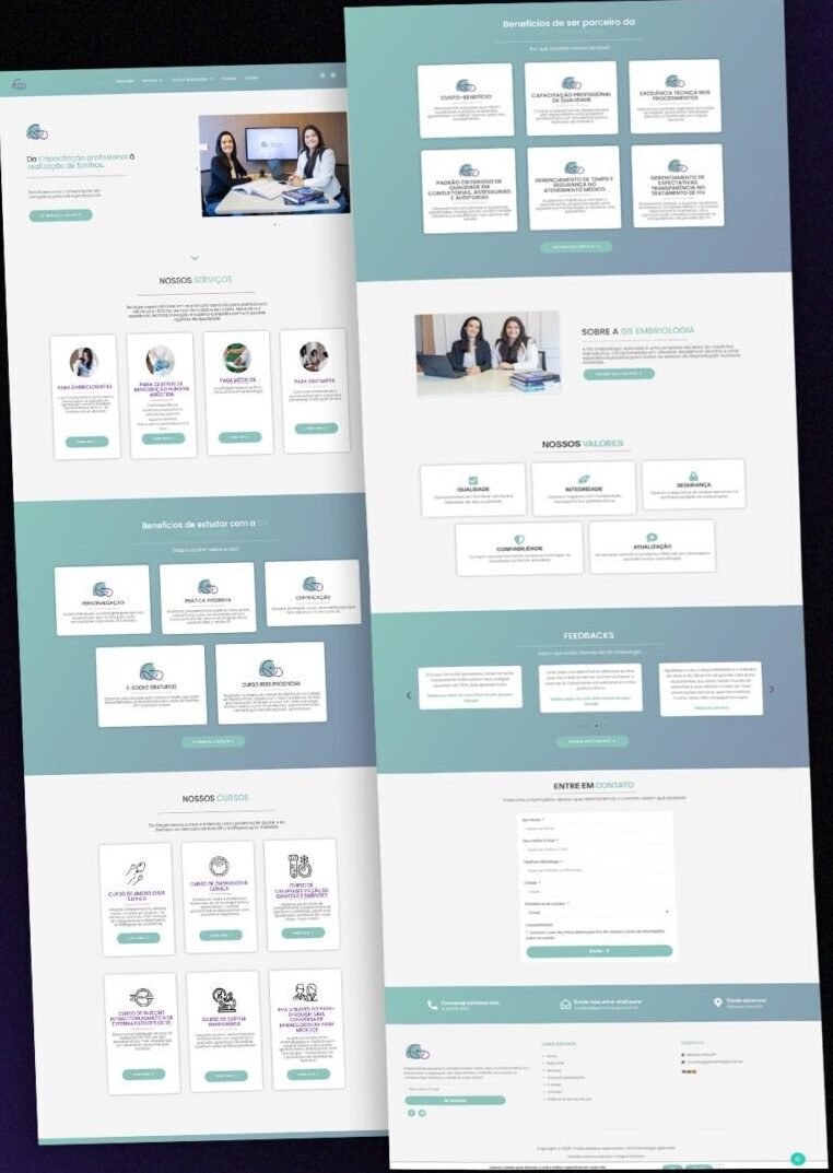 GS Embriologia - Stories - Portfólio - santixgodesign